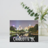 Charlotte NC Briefkaart (Staand voorkant)