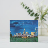 Charlotte NC Briefkaart (Staand voorkant)