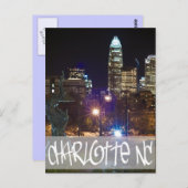 charlotte nc briefkaart (Voorkant / Achterkant)