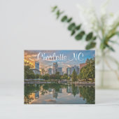 Charlotte NC Briefkaart (Staand voorkant)