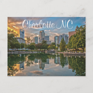 Charlotte NC Briefkaart