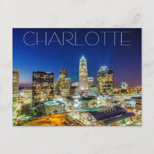 Charlotte NC Briefkaart