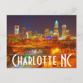 Charlotte NC Briefkaart (Voorkant)