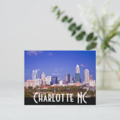 Charlotte NC Briefkaart (Staand voorkant)