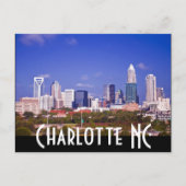 Charlotte NC Briefkaart (Voorkant)