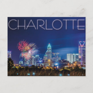 Charlotte NC Briefkaart