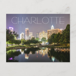 Charlotte NC Briefkaart