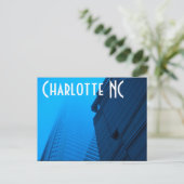 Charlotte NC Briefkaart (Staand voorkant)