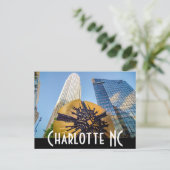 Charlotte NC Briefkaart (Staand voorkant)