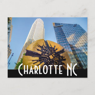 Charlotte NC Briefkaart