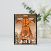 Charlotte NC Briefkaart (Staand voorkant)