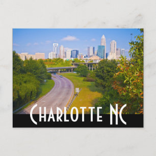 Charlotte NC Briefkaart