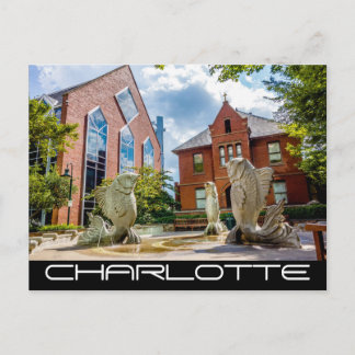 Charlotte NC Briefkaart