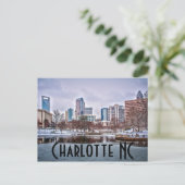 Charlotte NC Briefkaart (Staand voorkant)