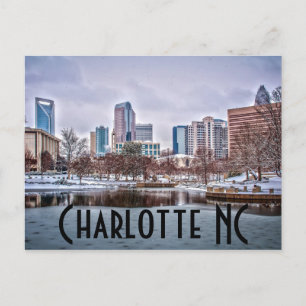 Charlotte NC Briefkaart