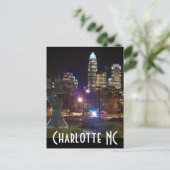 Charlotte NC Briefkaart (Staand voorkant)