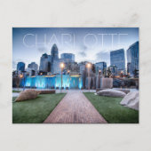 Charlotte NC Briefkaart (Voorkant)