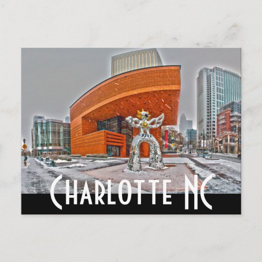 Charlotte NC Briefkaart (Voorkant)