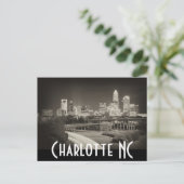 Charlotte NC Briefkaart (Staand voorkant)
