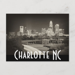 Charlotte NC Briefkaart