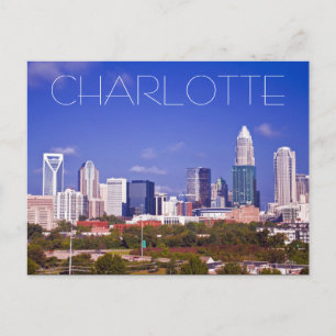 Charlotte NC Briefkaart