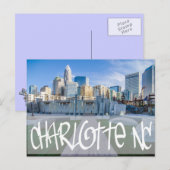 charlotte nc briefkaart (Voorkant / Achterkant)
