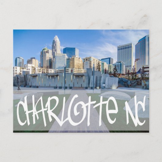 charlotte nc briefkaart (Voorkant)