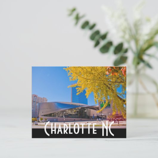 Charlotte NC Briefkaart (Staand voorkant)