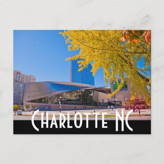Charlotte NC Briefkaart (Voorkant)