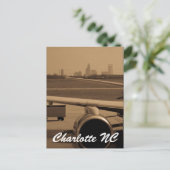 Charlotte NC Briefkaart (Staand voorkant)