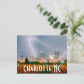 Charlotte NC Briefkaart (Staand voorkant)