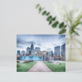 Charlotte NC Briefkaart (Staand voorkant)