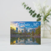 Charlotte NC Briefkaart (Staand voorkant)