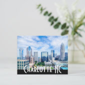 Charlotte NC Briefkaart (Staand voorkant)