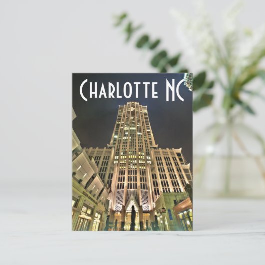charlotte nc briefkaart (Staand voorkant)