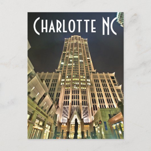 charlotte nc briefkaart (Voorkant)