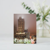 Charlotte NC Briefkaart (Staand voorkant)