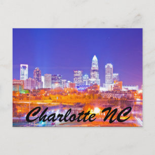 Charlotte NC Briefkaart