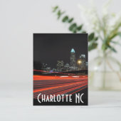 Charlotte NC Briefkaart (Staand voorkant)