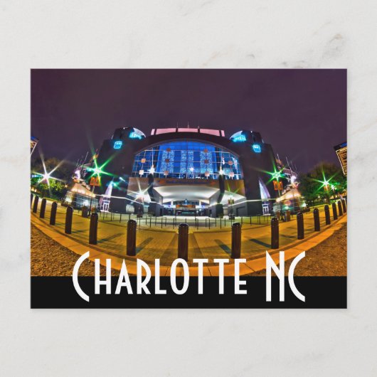 Charlotte NC Briefkaart (Voorkant)