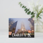 Charlotte NC Briefkaart (Staand voorkant)