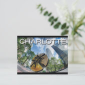 Charlotte NC Briefkaart (Staand voorkant)