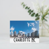 Charlotte NC Briefkaart (Staand voorkant)
