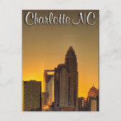 Charlotte NC Briefkaart (Voorkant)