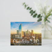 Charlotte NC Briefkaart (Staand voorkant)