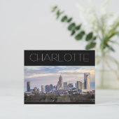 Charlotte NC Briefkaart (Staand voorkant)