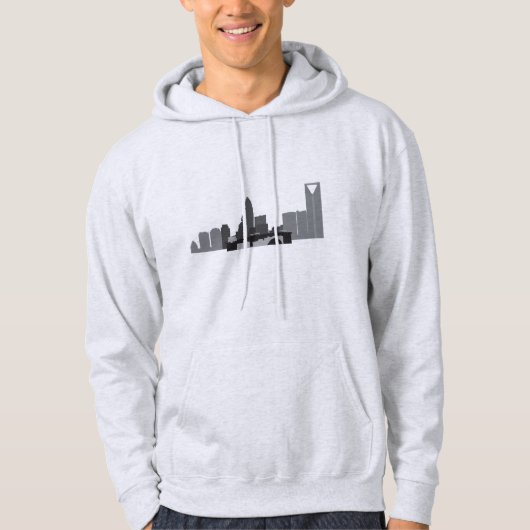 Charlotte, NC Hoodie (Voorkant)