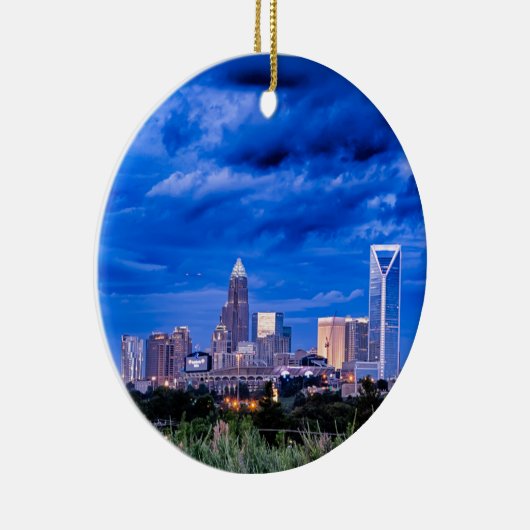 charlotte nc keramisch ornament (Rechts)