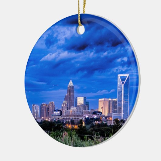 charlotte nc keramisch ornament (Links)