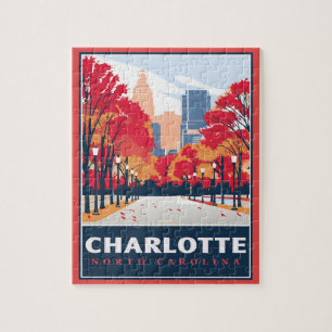 Charlotte, NC Legpuzzel
